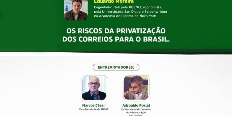 Live vai discutir riscos da privatização dos Correios para o Brasil